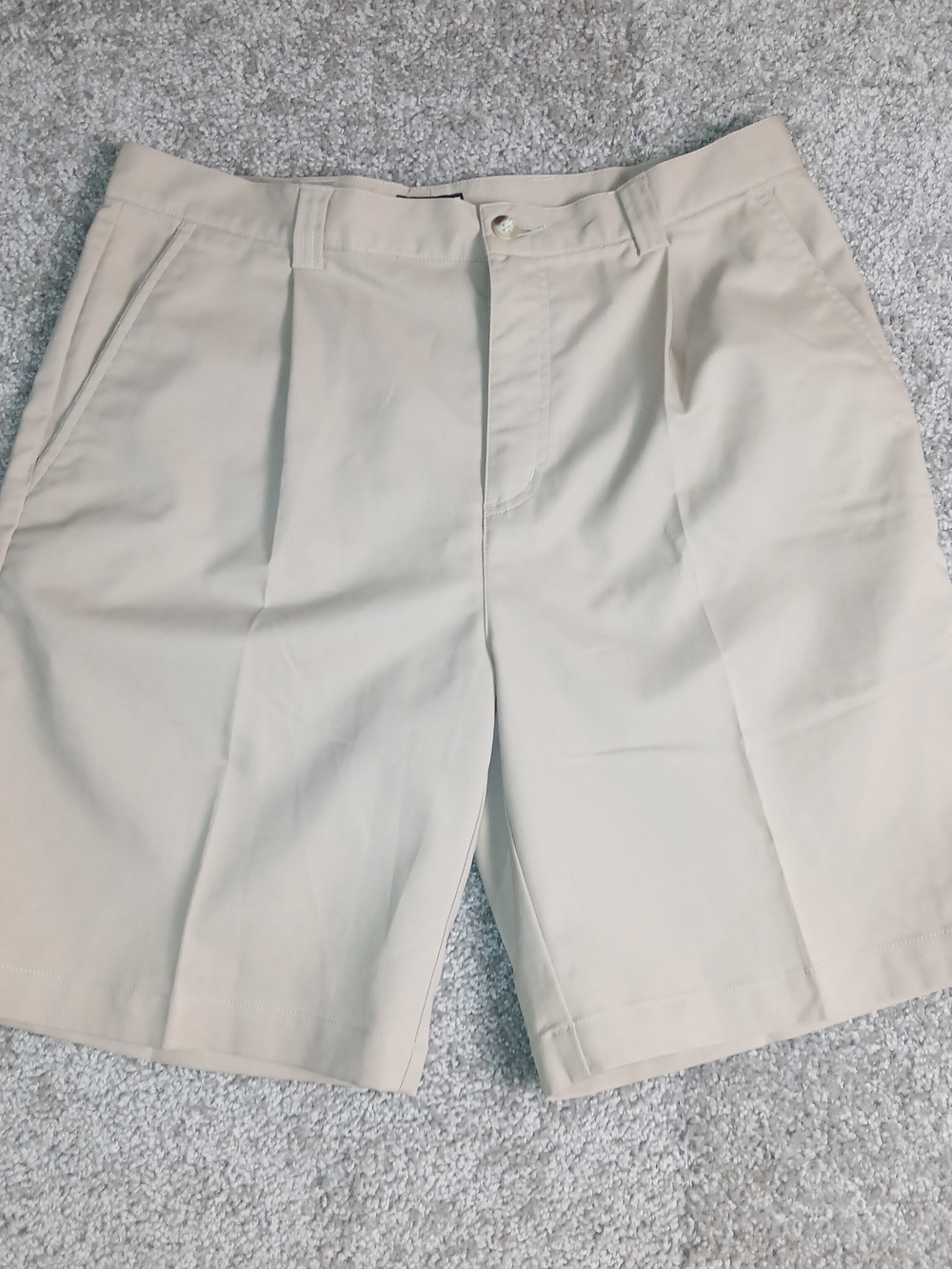 Adidas Golf Shorts Men's Classic Tan Khaki Beige Shorts - Size 34